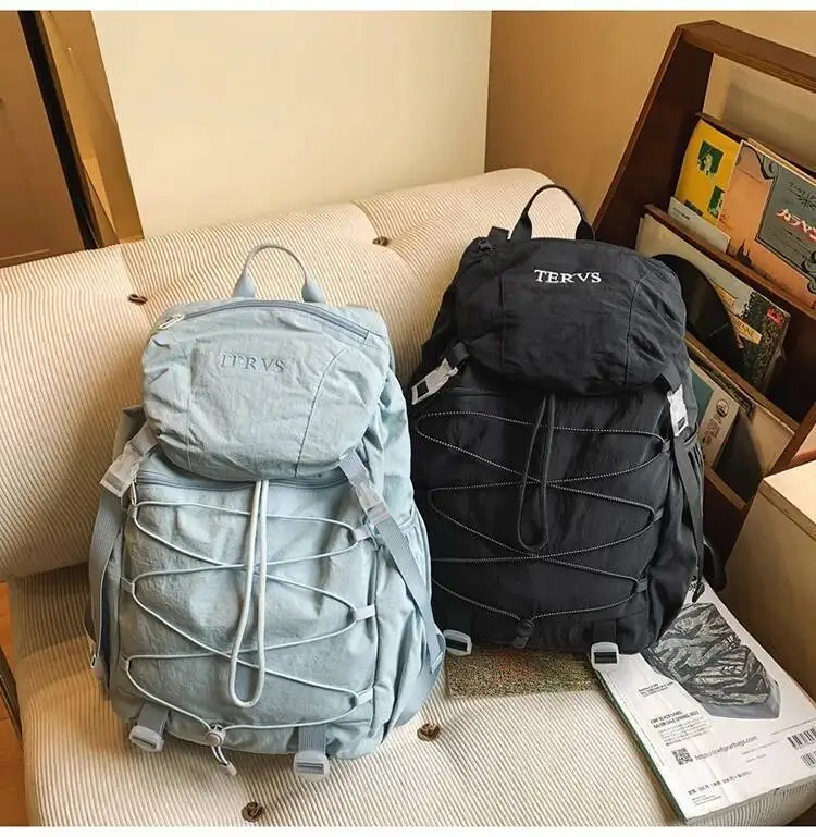 2026 mode Mädchen Große Kapazität Sport Casual Sport Schulter Taschen Rucksack männer Leichte Mode Outdoor Reise Rucksack – Detail 19