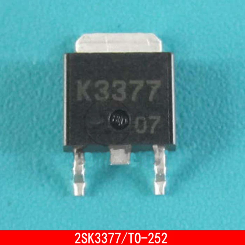 1-5PCS 2SK3377 K3377 TO-252 Automobile computer board electromagnetic valve drive control chip In Stock 5pcs lot new originai pl 2305h pl2305h pl2305i pl2305 pl 2305i ssop48 control chip