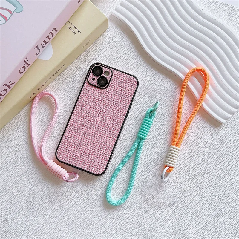Versatile Mobile Phone Lanyard Strap with Wrist Strap and Keychain Attachment