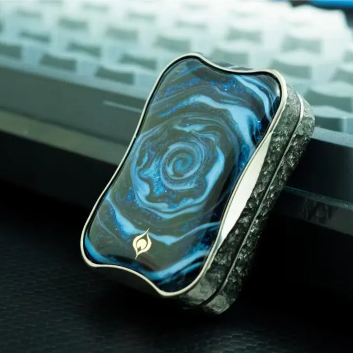 Peacock Aura Sand SS Slim フィジェットトイ スライダー Peacock