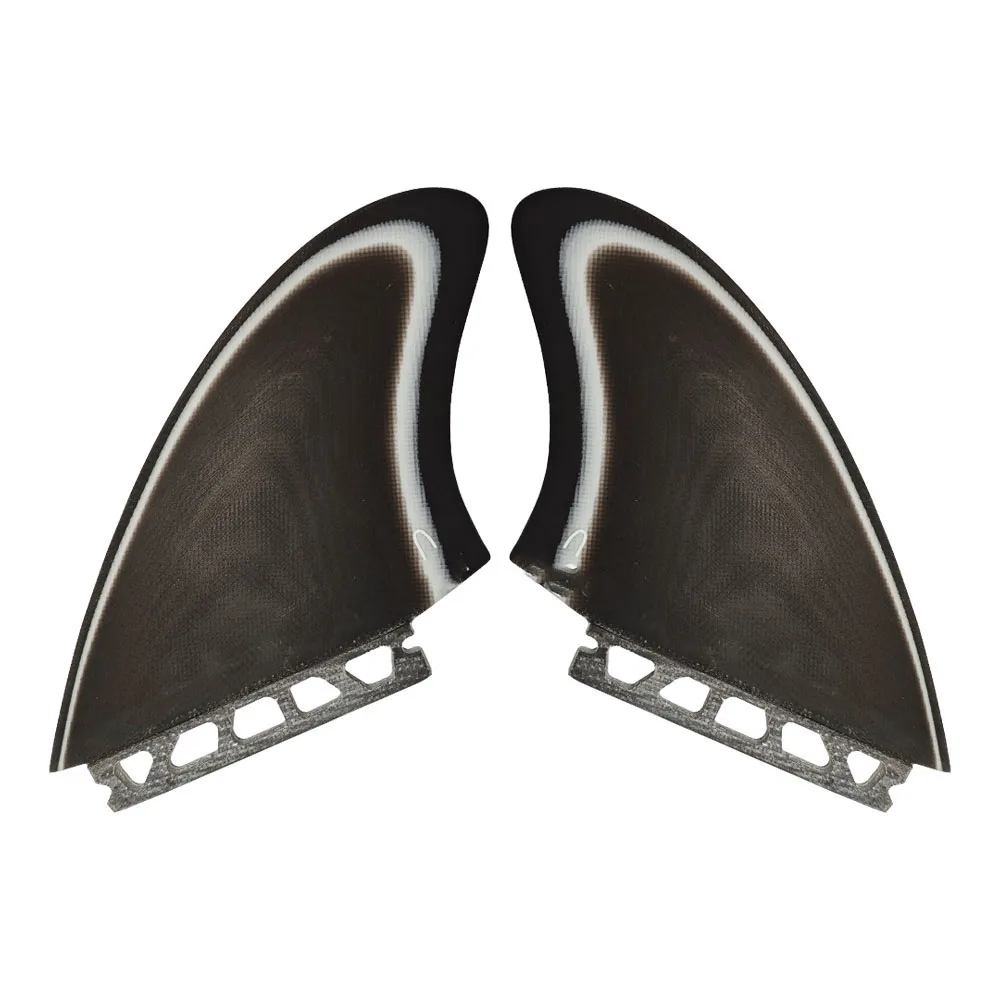Surfboard Fin Future KEEL Twin fin Keel Fins Honeycomb Fiberglass Tri-color Longboard Surfboard & Top Surfing Perfor Fin surfboard fin