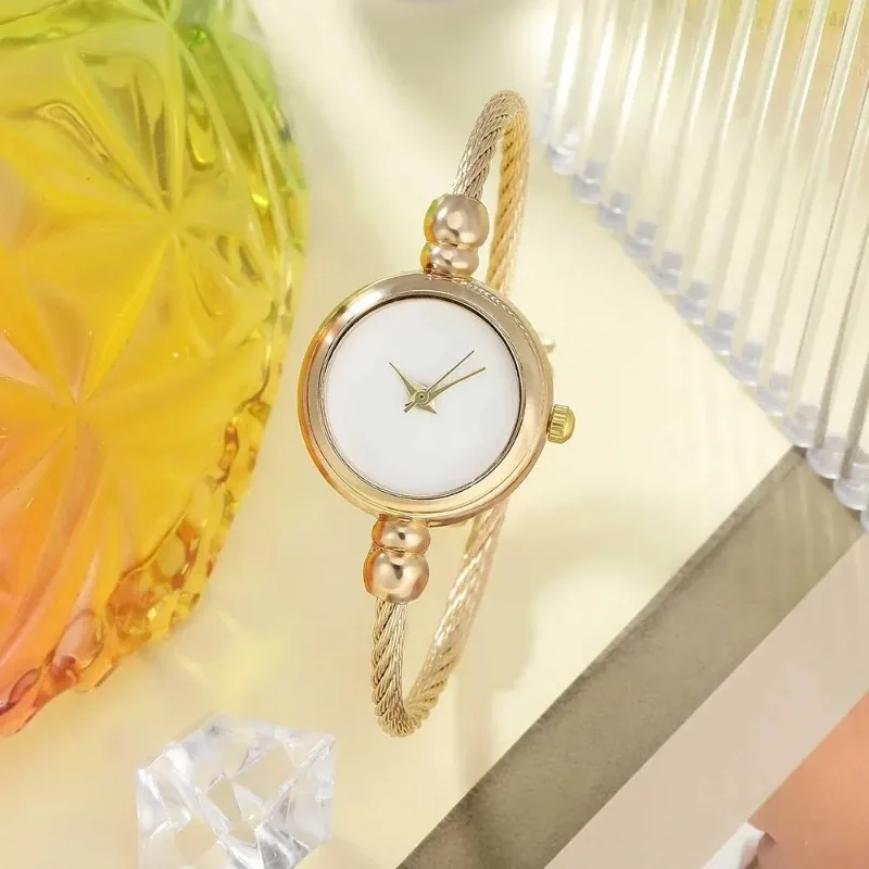 

Женские кварцевые наручные часы, браслет, часы с браслетом из стальной проволоки, женские часы, часы для женщин, часы, подарок, Kol Saati