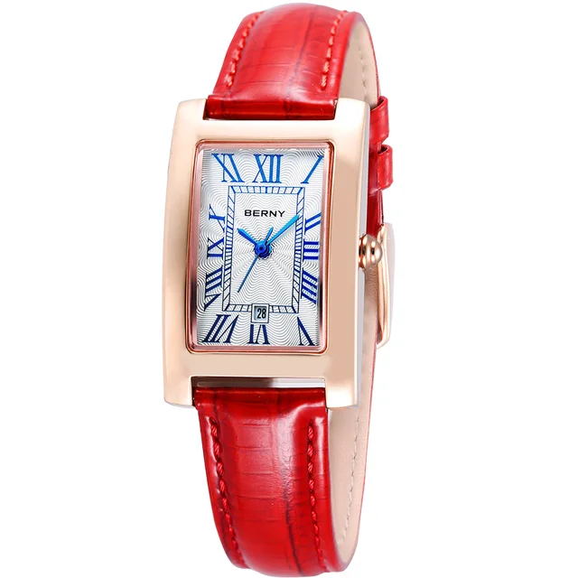 Watch for Women Rectangular Luxury Quartz Business Ladies Female Calendar Wristwatch Relogio Feminino часы женские Montre Femme 1