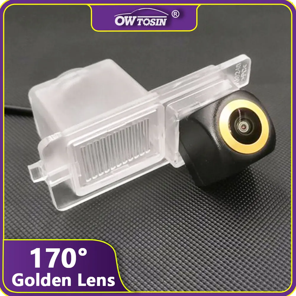 

170° AHD 1080P Golden Lens Reverse Car Vehicle Camera For SSangYong Actyon 2009 2010 2011 2012 2013 - 2019 RearView Monitor