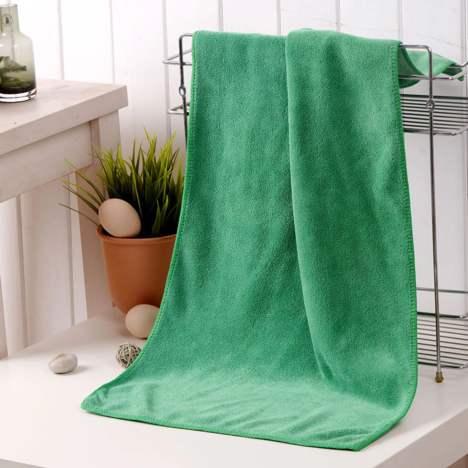 

New cotton towel beauty salon Baotou towel thickened absorbent hotel dry hair towel housekeeping car wash towel