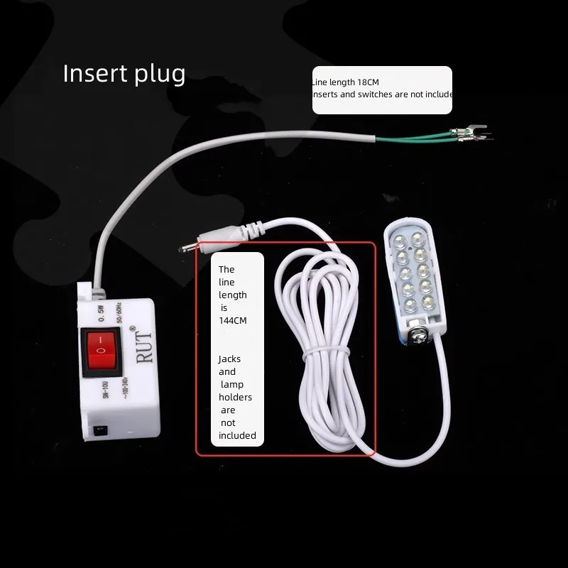 Sewing Machine Lights Led Working Lamp Electric clothes car lights Flat lights Lights For Sewing Machines