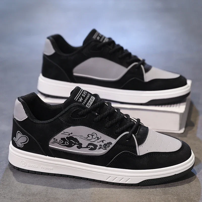 

Мужские дизайнерские кроссовки 2023, мужская повседневная обувь на платформе, мужская обувь со шнуровкой, износостойкие кроссовки, мужская Вулканизированная обувь, Zapatillas