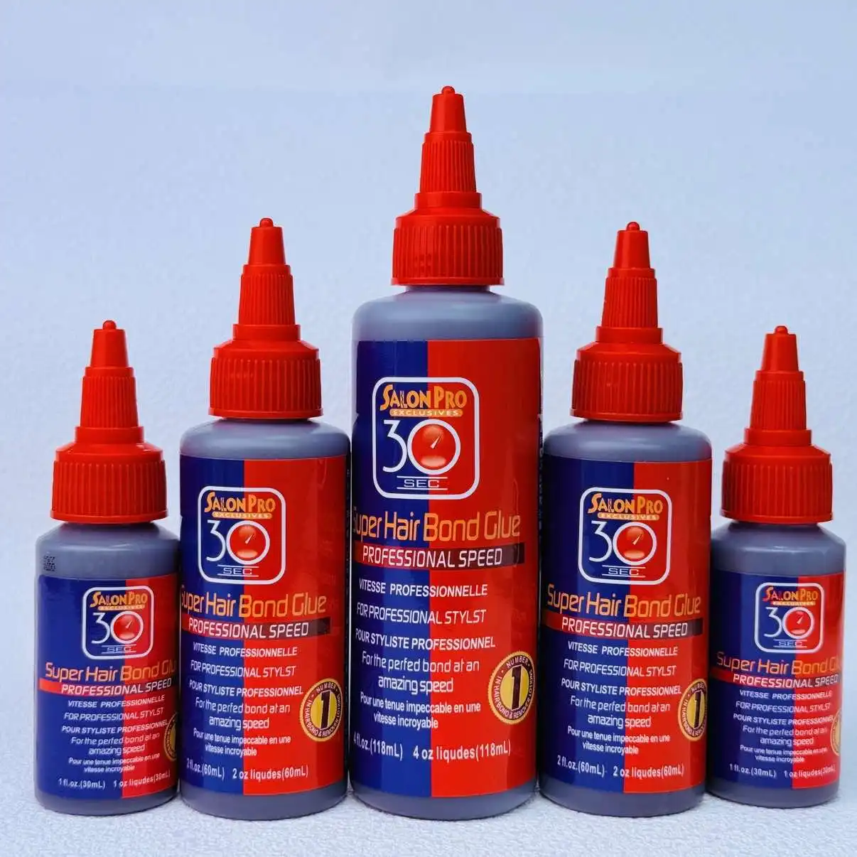 Colla per Extension Capelli e Parrucche in Pizzo a Fissaggio Rapido, Forte Tenuta, Formula Delicata, Facile Applicazione, Disponibile in Diverse Formati (1/2/4 OZ) - immagine 5