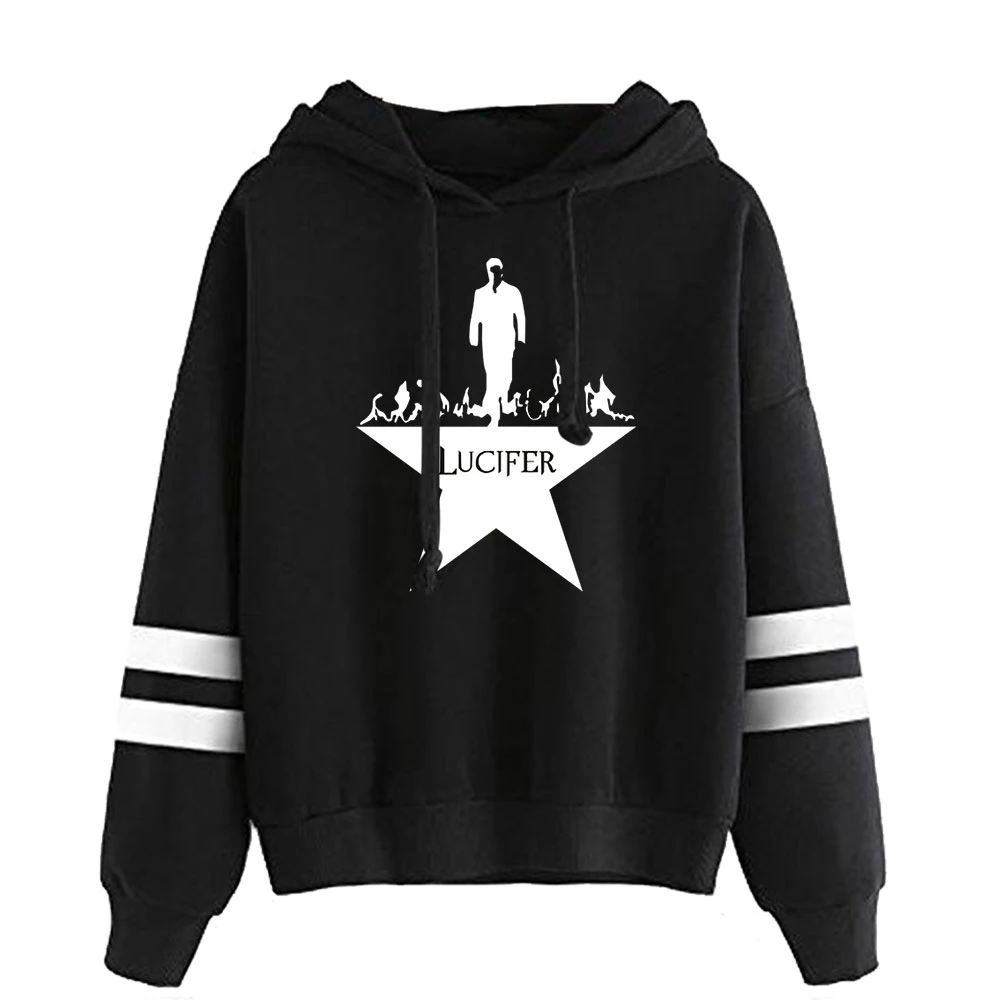 

Lucifer Season 5 Spring New High Street Streetwear Cotton Hoodie Text Pattern Print Loose Harajuku Hip Hop Casual unisex hoodie