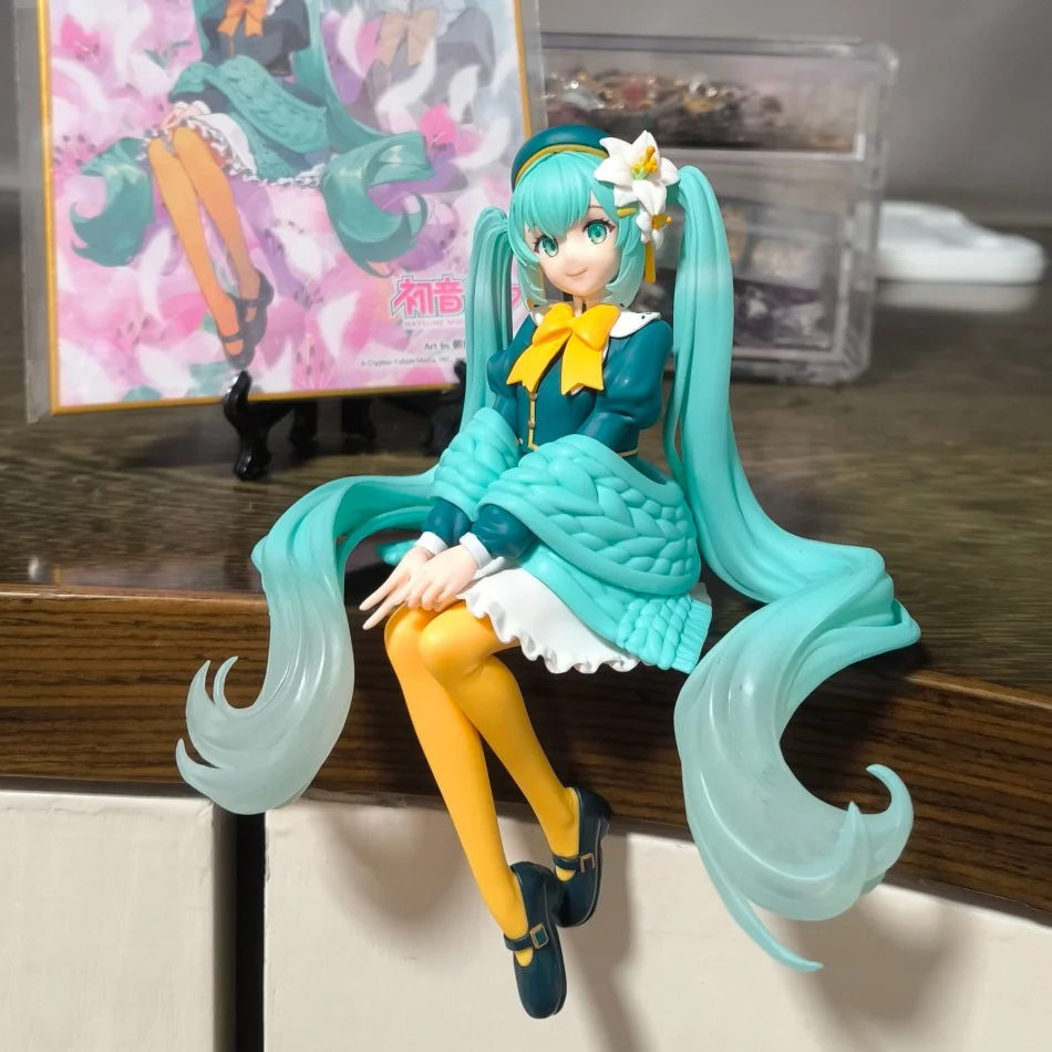 Hatsune Miku Flower Fairy Kawaii Anime Figurine - Charming PVC Collectible Doll