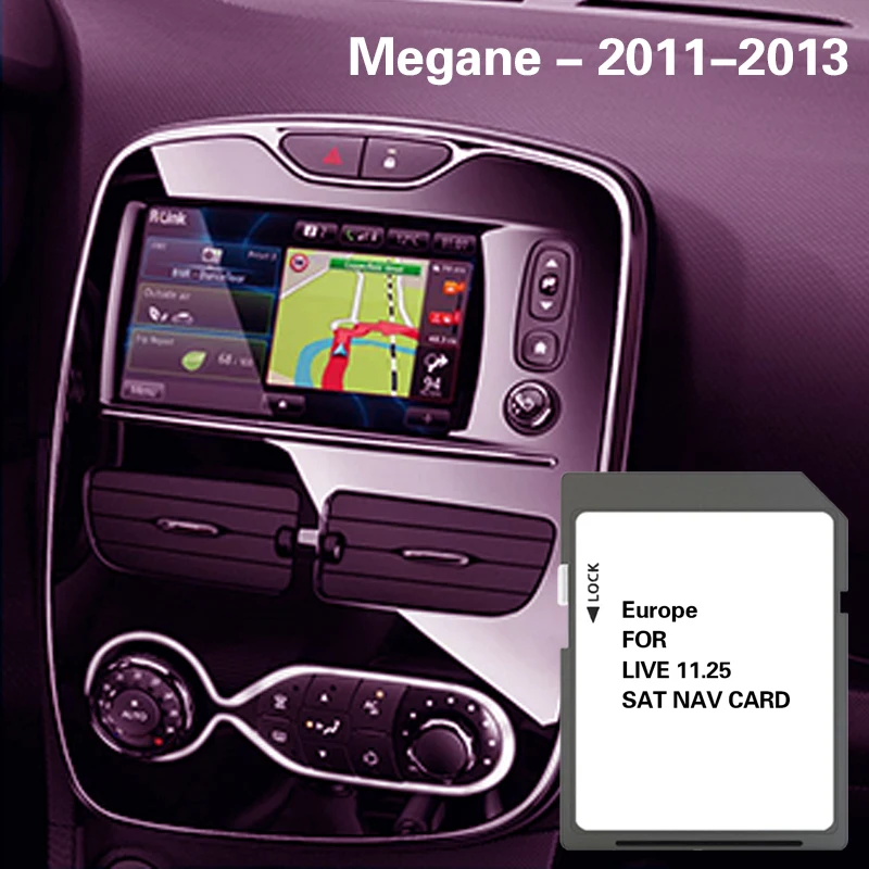 Europa 2023-11.05 GPS-navigatie SD-kaart - compatibel met Renault Tomtom Carminat