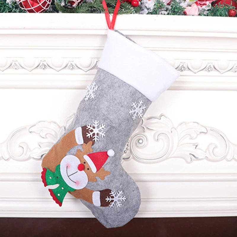 Big Stockings Candy Socks Christmas Decorations Home Hanging Crystals for  Decoration Christmas Stained Glass Birds on Branch - AliExpress