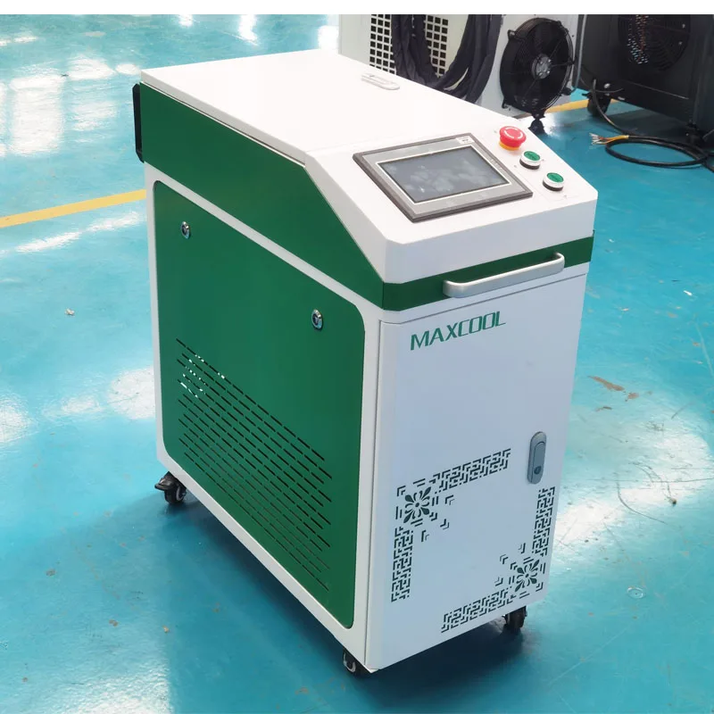 Factory Supply 100W Pulse Laser Cleaner Rust Removal JPT Laser Cleaning Machine for Sale pulse laser cleaning lazer rust removal machine for car parts stainless steelstick metal cleaning