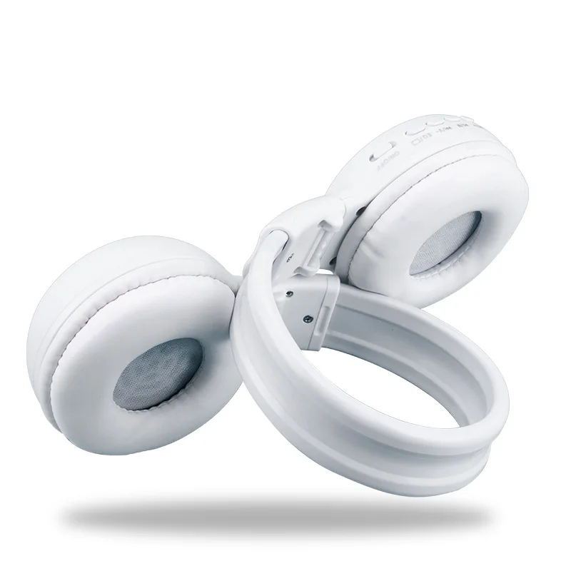 

Wireless Headset Bluetooth 5.0 Pluggable FM Radio Sports Noise Cancelling with Breathing Light Suitable for All Mobile Phones