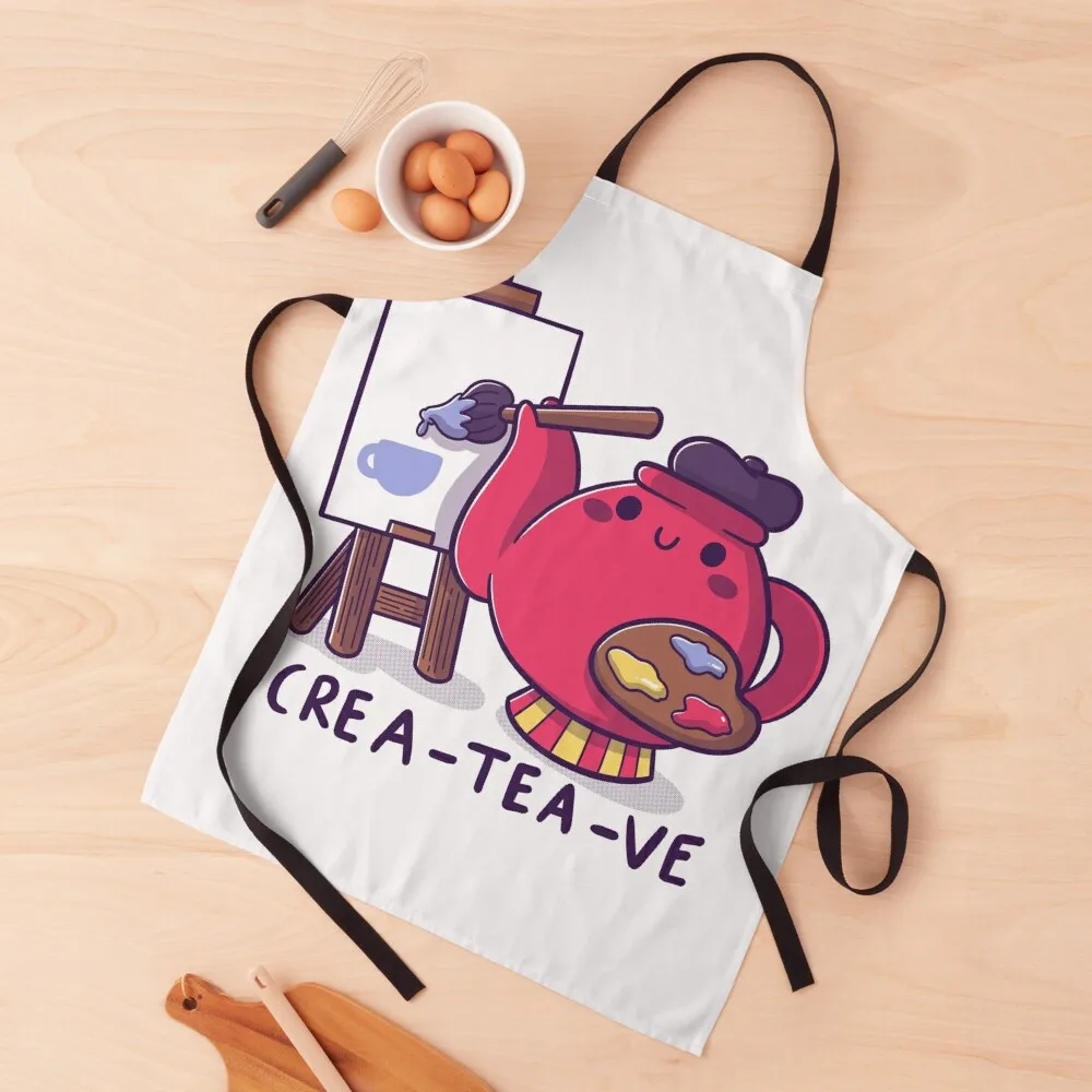 

Crea-tea-ve Apron For Cosmetologist Hairdressing Kitchen Apras Man Household Items Apron