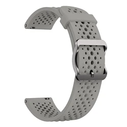 Breathable Silicone Sport Strap - Universal Smart Watch Band for GT5 Pro 42mm (Gary)