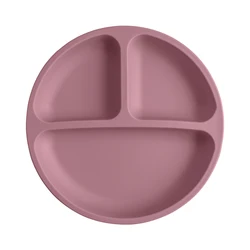Silicone Suction Baby Dining Plate - BPA-Free Toddler Training Tableware (A1)