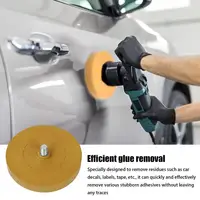 Decal Remover Eraser Wheel Soft Adhesive Remover Sturdy Structure Decal Remover For Automobile Paint Glass Metal Automobile 2