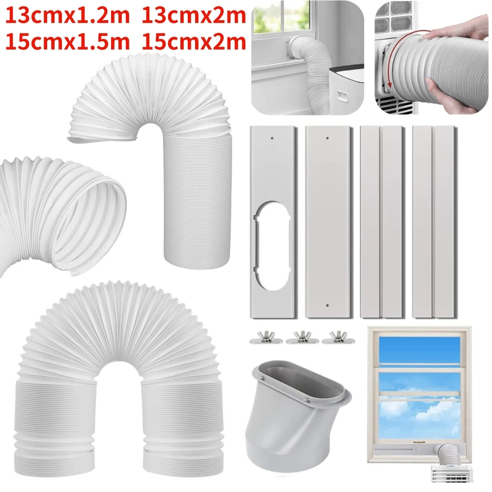 Buycitky 400CM Kit Guarnizione Finestra Condizionatore Portatile, kit finestra p