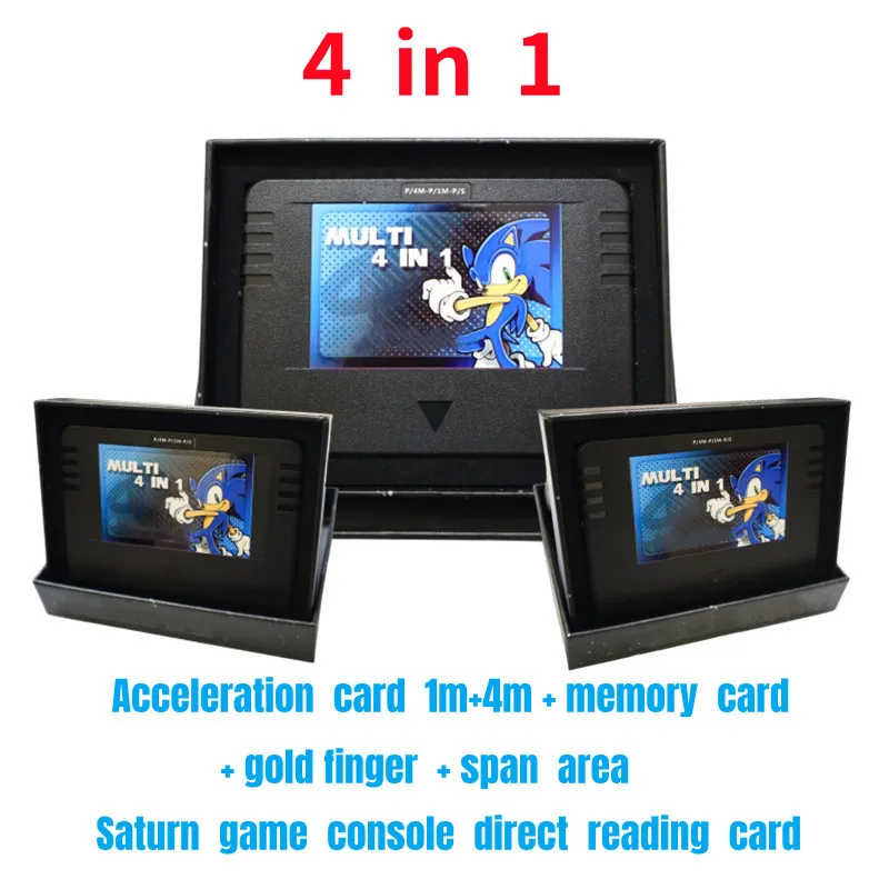 Carte Accélération ALL-IN-ONE Pour Sega Saturn – Lecture SD, Pseudo, NEW 2023