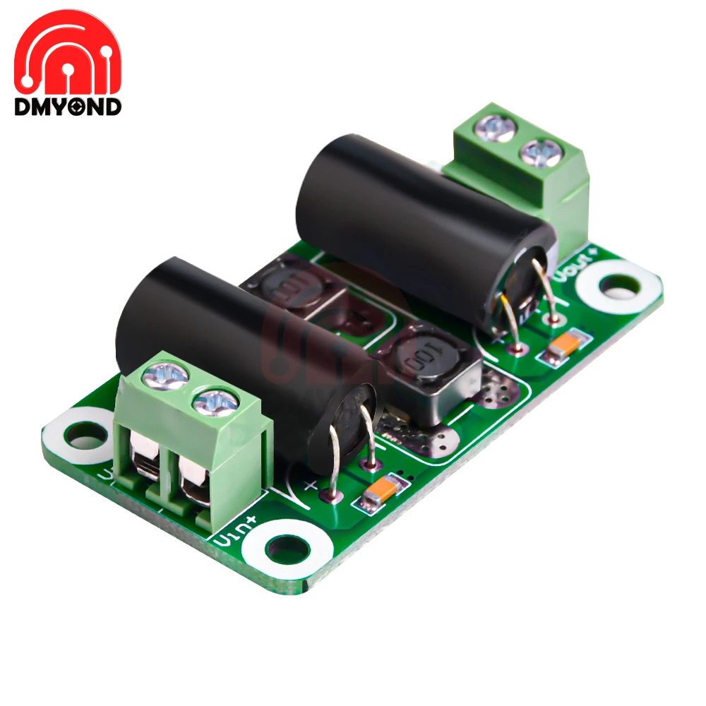 

DC Power Filter Board 2A/3A/4A Class D Power Amplifier Module Interference Suppression Board Automotive Power Filter Board