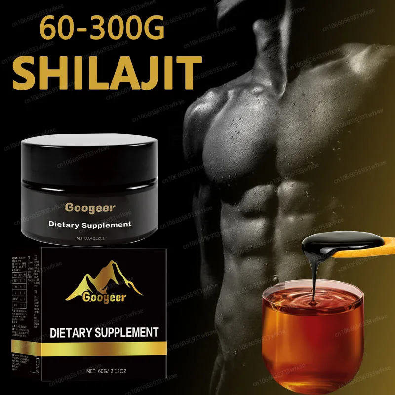 60-300g Pure Himalayan Shilajit Resin Natural Pure Shilajit Resin Lab Fulvic Acid Tested 85+ Trace Minerals Immune Support