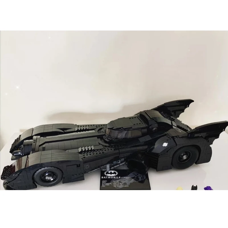 

In Stock Building Blocks Super Hero Car Model 1989 Batmobile Car 76139 7188 6229 Bricks Toys For Boys and Girls Gifts