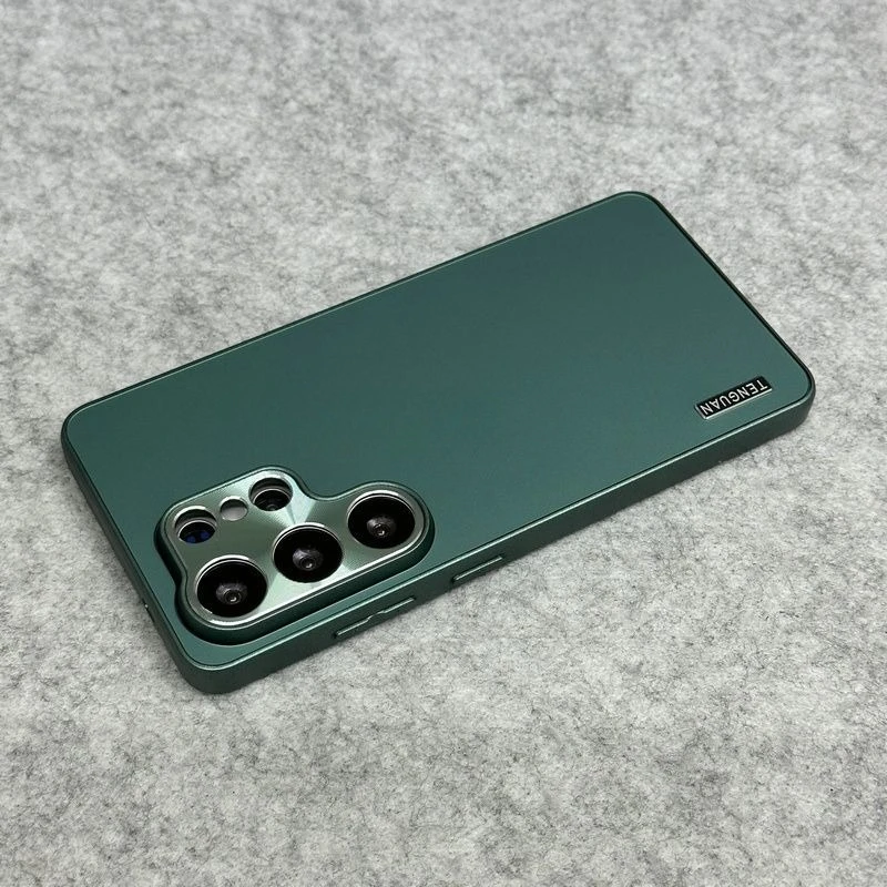 All-Aluminum Matte Alloy Case with Metal Plating and Hard Armor Cover