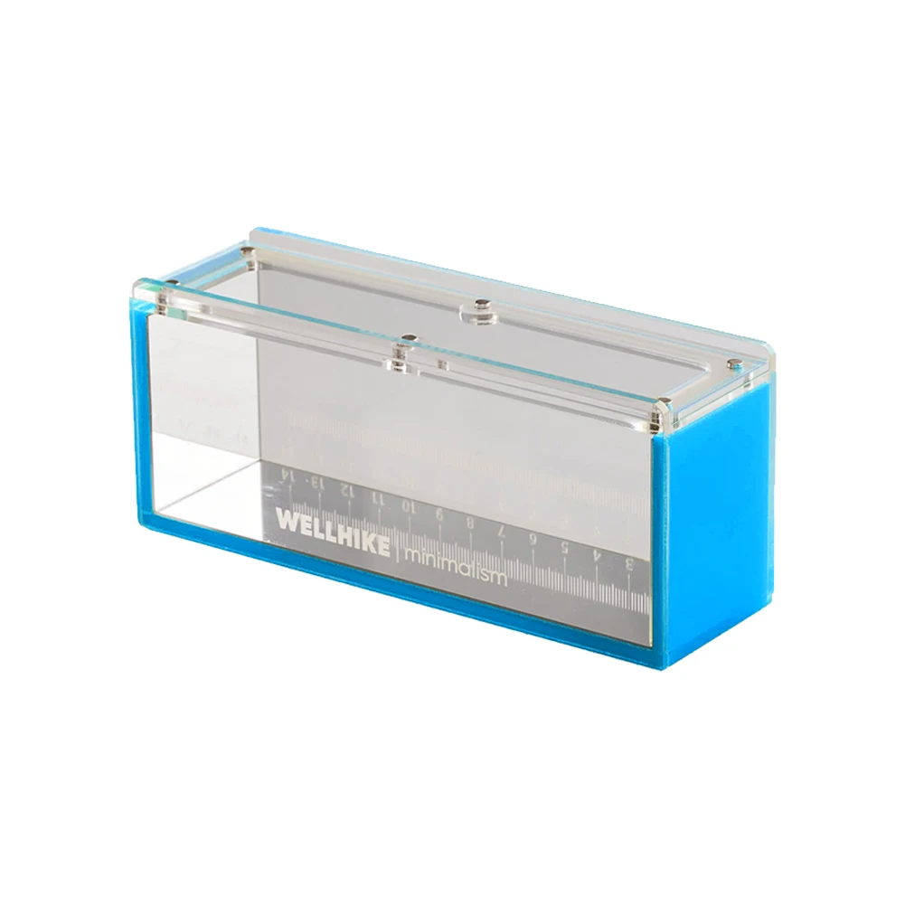 Acrylic Mini Fish Viewing Container with Lid for Outdoor Fish Tank