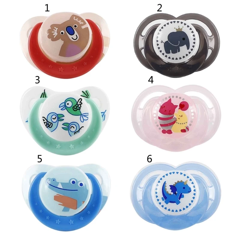 

Funny Silicone Baby Pacifiers Dummy Nipple Toddler Pacifier Teether Soother Teat for Babies Pacifier Gift 0-3 Years