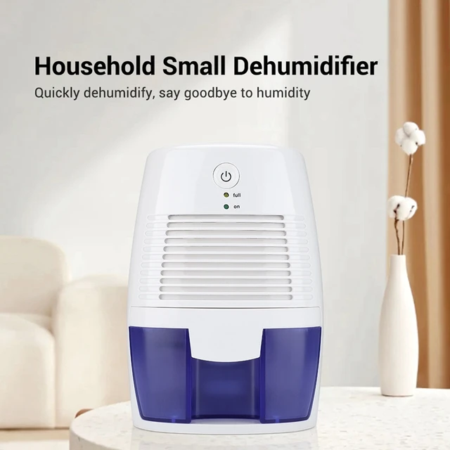 Déshumidificateur portable avec absorbeurs d'humidité silencieux, séchoir à  Air pour maison, bureau, cuisine, désodorisant, 500ml - AliExpress