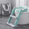1-8 Years Children's Potty Baby Toilet Seat With Adjustable Ladder Infant Toilet Training Folding Seat Baby Potty Training Seat 6