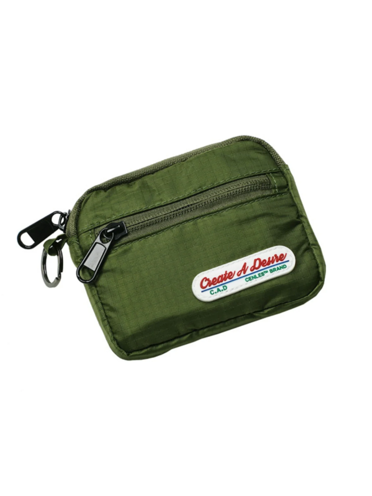 New Multi-Functional Nylon Fabric Men's Coin Purse Key Card Wallet Crossbody Driving License Women's Small Wallet