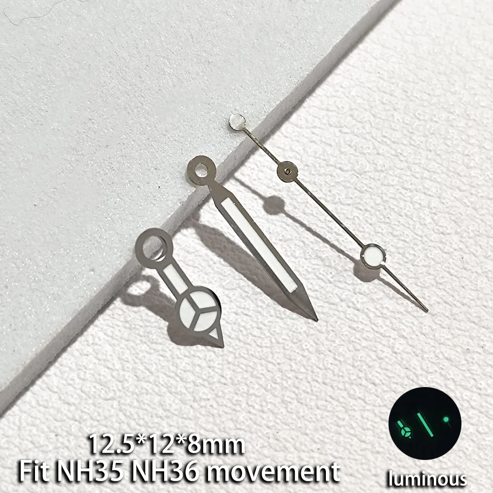 Boîtier d'aiguilles universel adapté à la série NH35 NH36, montre Vintage à main Eta2836 2824 Manecillas 8215 8205