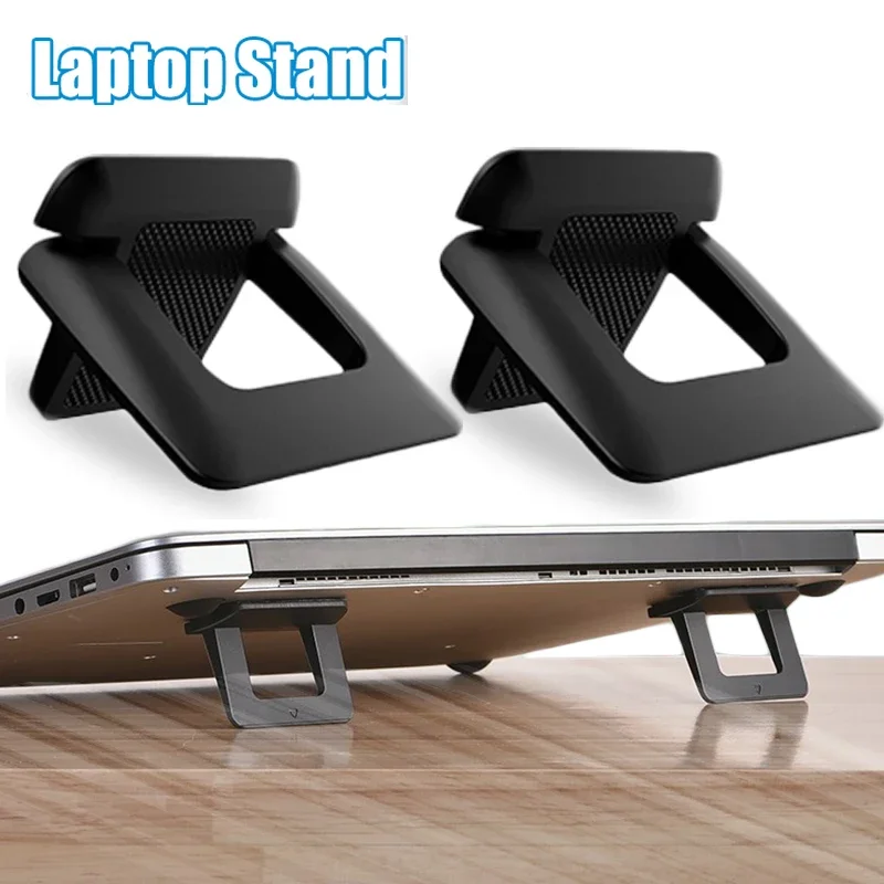 Mini Dobrável Desktop Laptop Stand Pés Universal Titular Apple Macbook pc Teclado de Computador Cooling Pad Suportes Portáteis