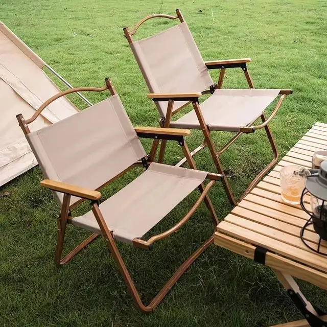 AliExpress Collection 접이식 휴대용 야외 캠핑 의자: 야외 모험에 필수적인 편안함과 스타일