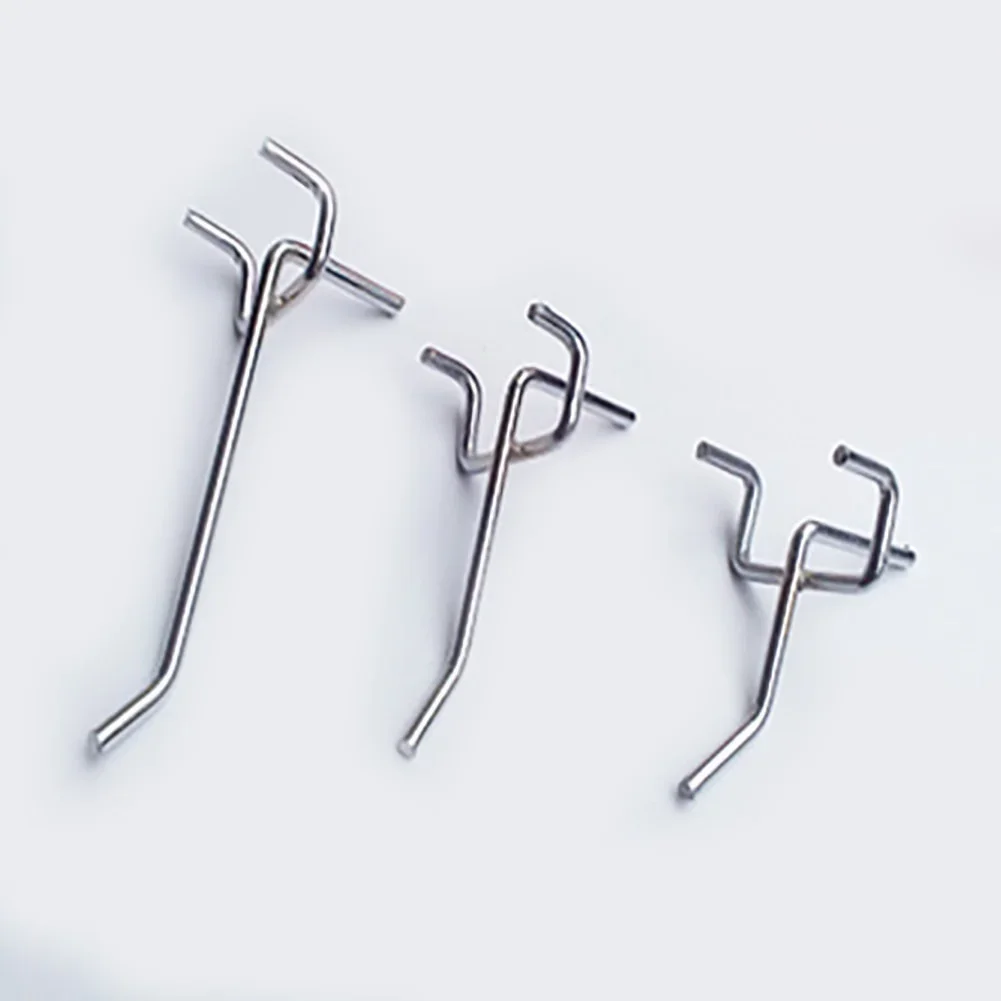 벽걸이 홈 선반 액세서리, 걸이식 도구, 차고 워크샵 페그보드 후크, 쉬운 설치, 20 개
