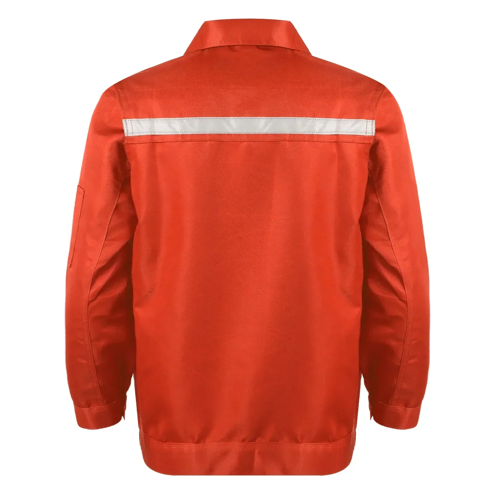

Work Uniform Workwear Auto Workshop Reflective Jacket Factory Womens Repairman Sleeve Worker Stripe Long Mens Mechanic