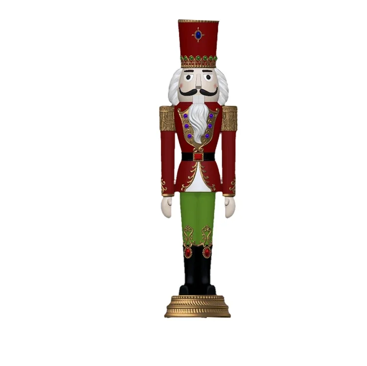 

2023 Nutcracker Christmas Giant Outdoor African American 6 Ft Nutcrackers for Sale
