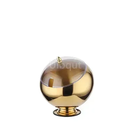 Stainless Steel Oblique-Mouthed Sauce Bowl with Lid