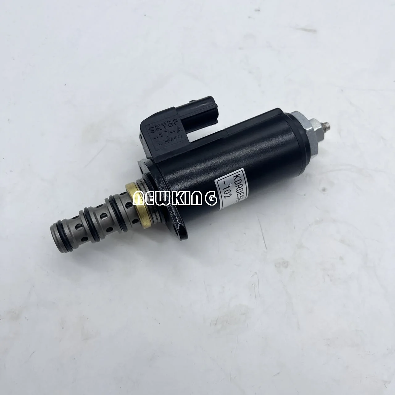 

High quality Excavator Solenoid Valve SK200-6E Hydraulic Control Solenoid Valve YN35V00041F1 KDRDE5K-31 30C50-102