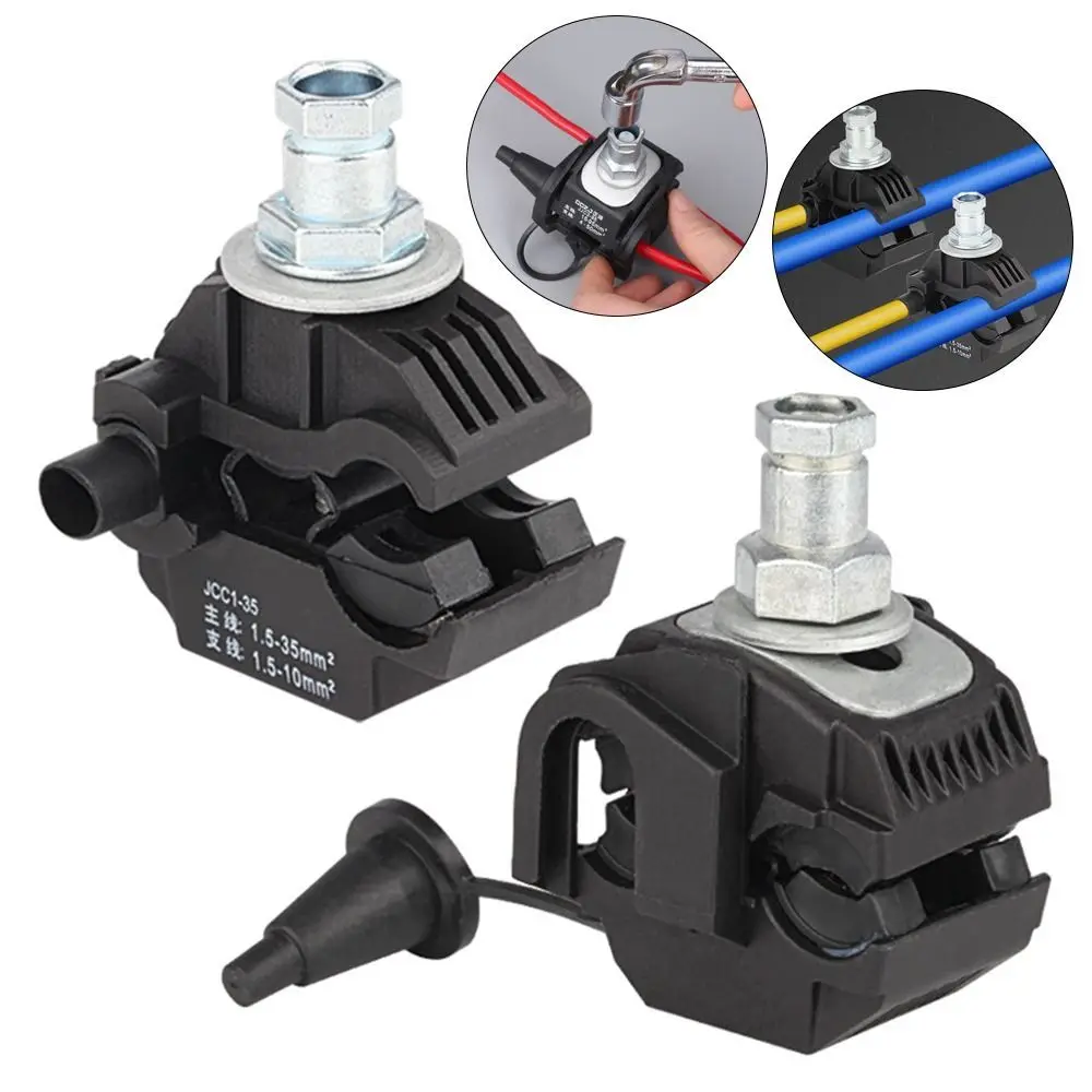 Cable Clip Cable Clamp 63A-275A Piercing Connector Clamp Wiring Terminals Cable Branching Device Wiring Accessories Electrical Supplies