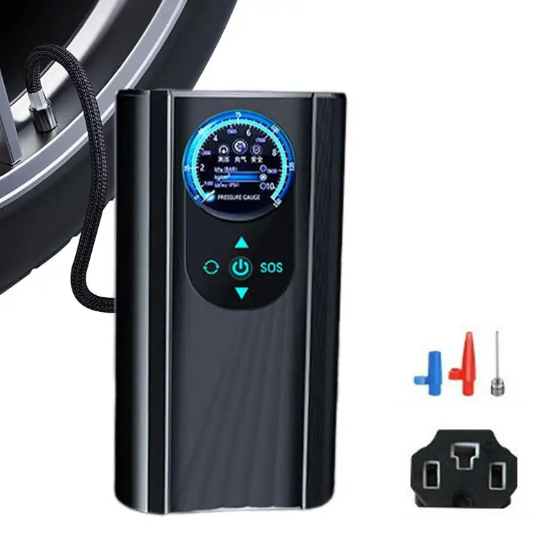 

Tire Inflator Portable Air Compressor 12v Dc Auto Shut off Air Pump with LED Light Tire Inflator Digital Display auto accessory