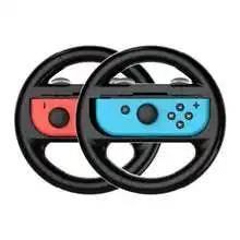 Game Controller Accessories 2PCS Game Steering Wheel Controller Handle Holder Grip JoyCon Nintendo N-Switch