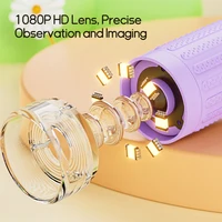 Microscope numérique 1000x pour enfants, écran IPS de 2 pouces, objectif optique 2MP avec caméra et fonction vidéo, cadeau de noël et d'anniversaire 3