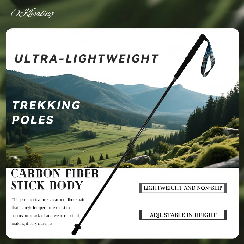 OKHEALINGCN trekking poles - view 4