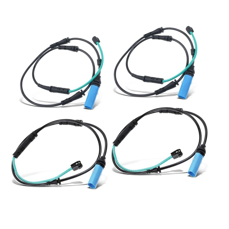 

4Pcs Brake Pad Wear Sensor Front & Rear Disc Brake Pad Wear Sensor 34356861807 34356890788 For BMW G30 G12 530E 530I 740I 750I