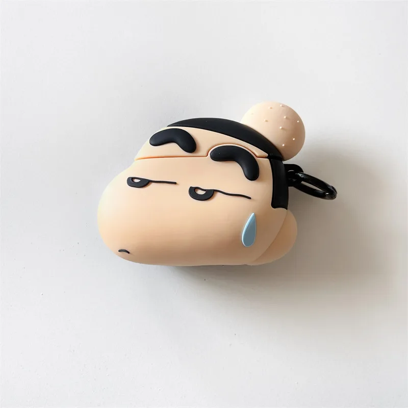 Crayon Shin-chan Sleeping Quilt AirPods Case – Cute Removable Bluetooth Cover for AirPods 1/2/3/Pro/Pro 2