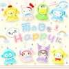 Sanrio Cross Dressing Raincoat Plush Keychain Ornaments Kawaii Bag Decor Pendant Cartoon Sanrio Accessories Toys For Kids Girl 1
