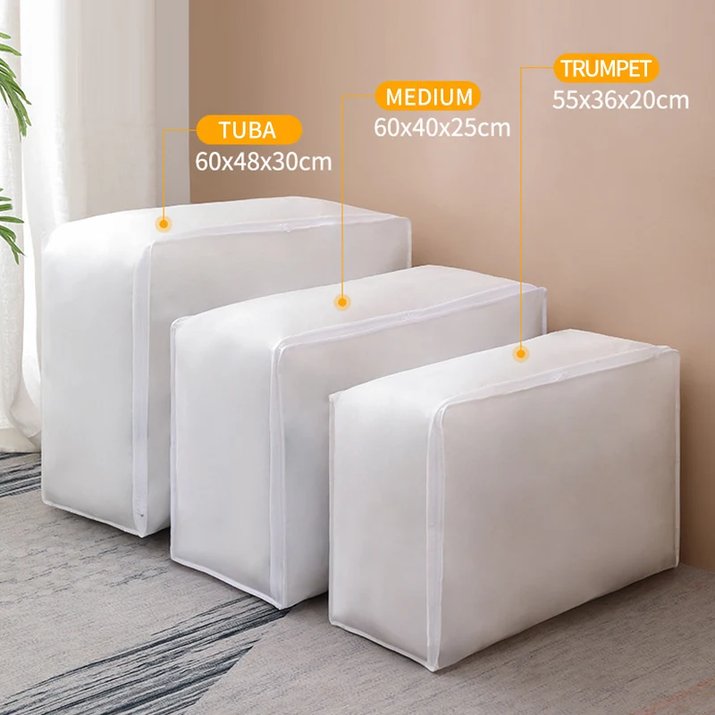 QuiltClothesStorageBagDuvetBlanketSortingBagsDustproofCloset